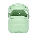 Ladies 206750 Classic Platform Clog In Fair Green
