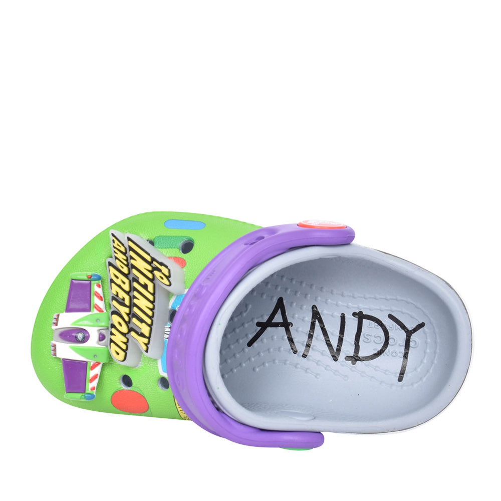 Unisex 209857 Toy Story Buzz Classic Clog In Blue Grey