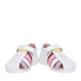 Girls 242305 Velcro Shoe In White