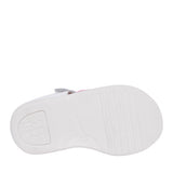 Girls 242305 Velcro Shoe In White