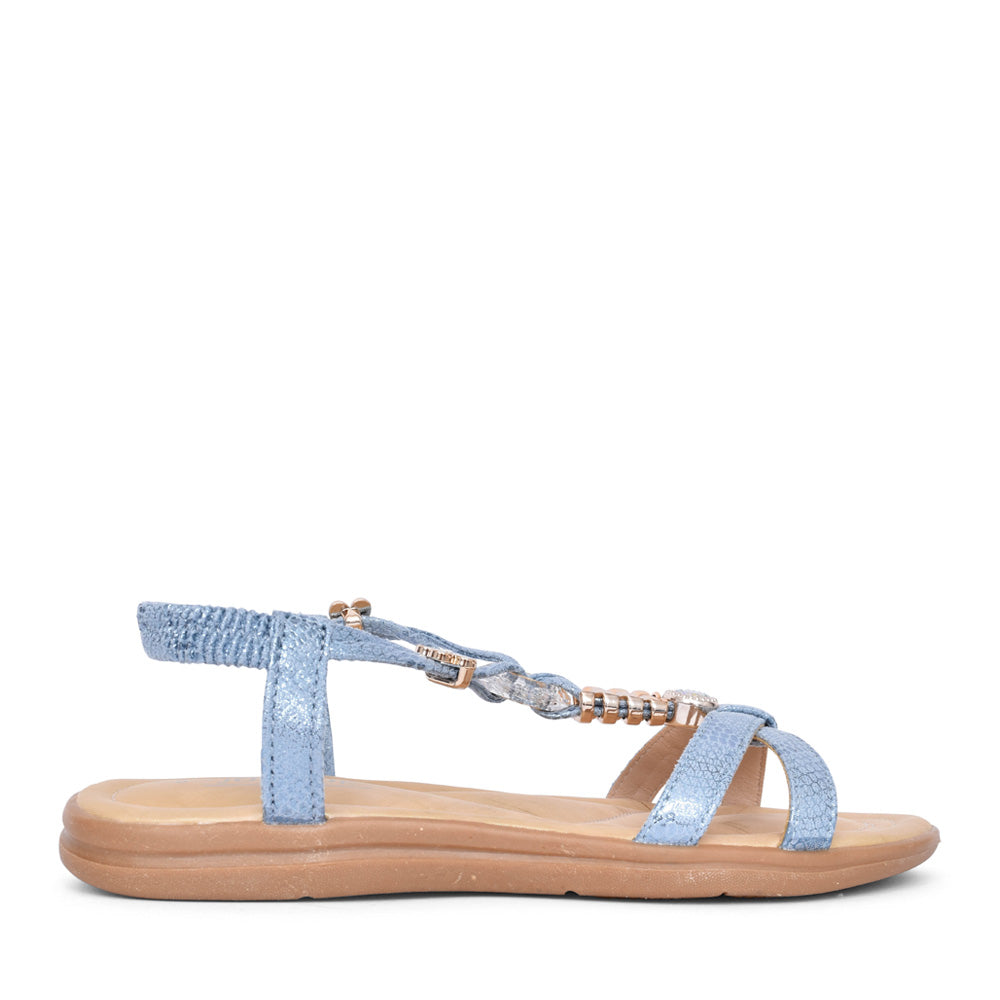 Ladies Ophelia Sandal In Blue