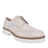 Ladies Kortney Laced Brogue In Off White
