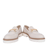 Ladies Kendal Loafer In Off White