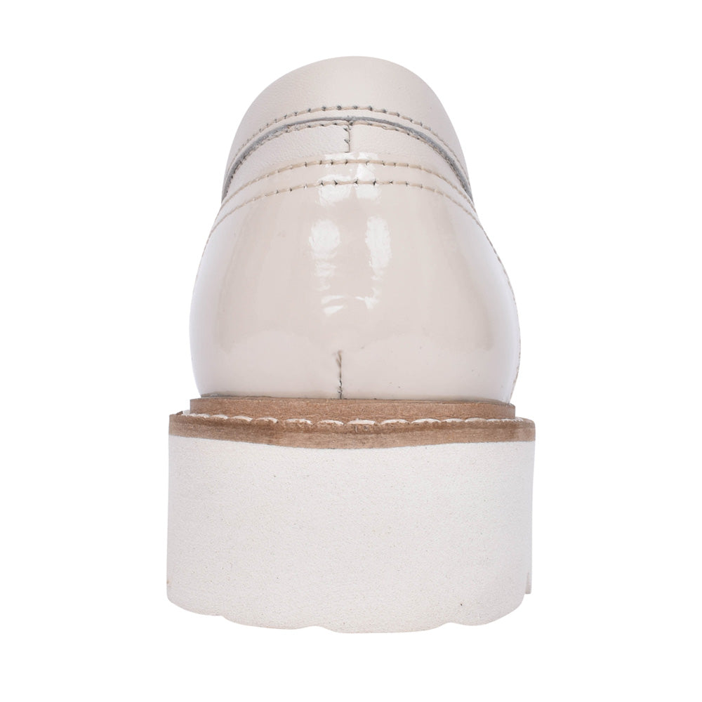 Ladies Kendal Loafer In Off White
