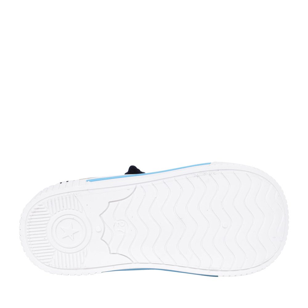 Boys Zyon Velcro Canvas Shoe In Navy