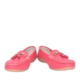 Ladies Nautical Slip-on Shoe In Watermelon