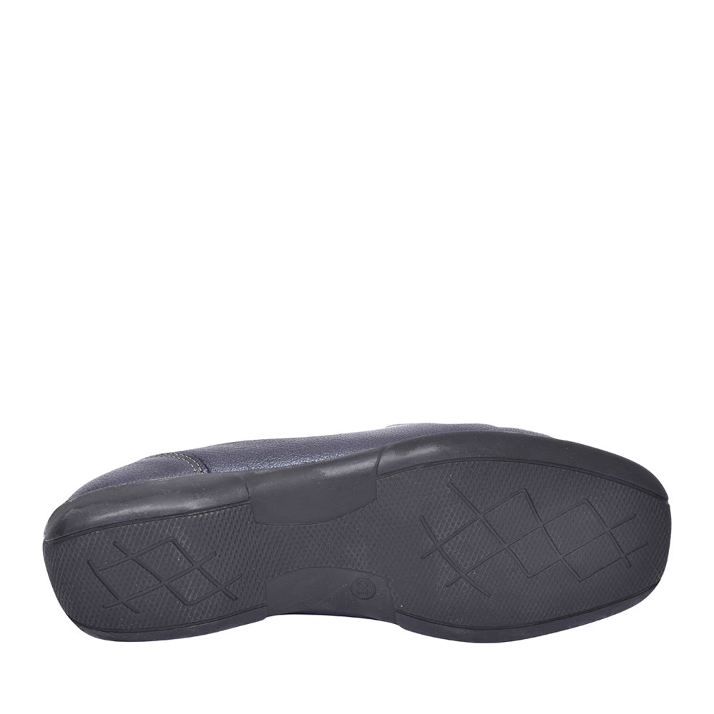 Ladies Bella Slip On Loafer In Navy