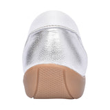 Ladies Bella Slip On Loafer In Silver