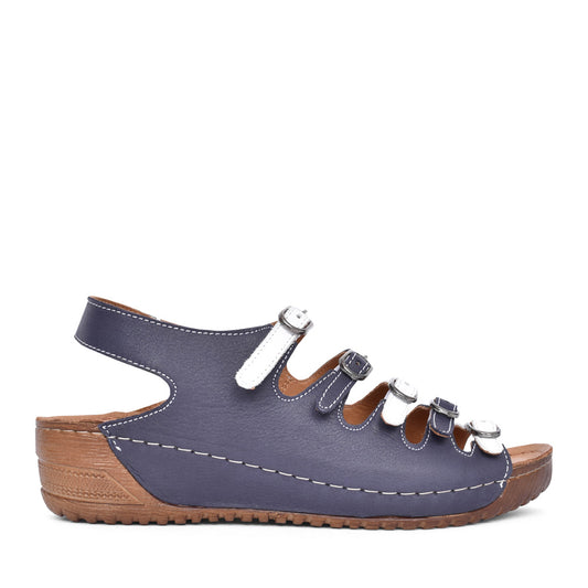 Ladies Astrid A7192 Sandal In Navy