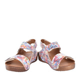 Ladies Sarah A7245 Laced Shoe In Multi-colour