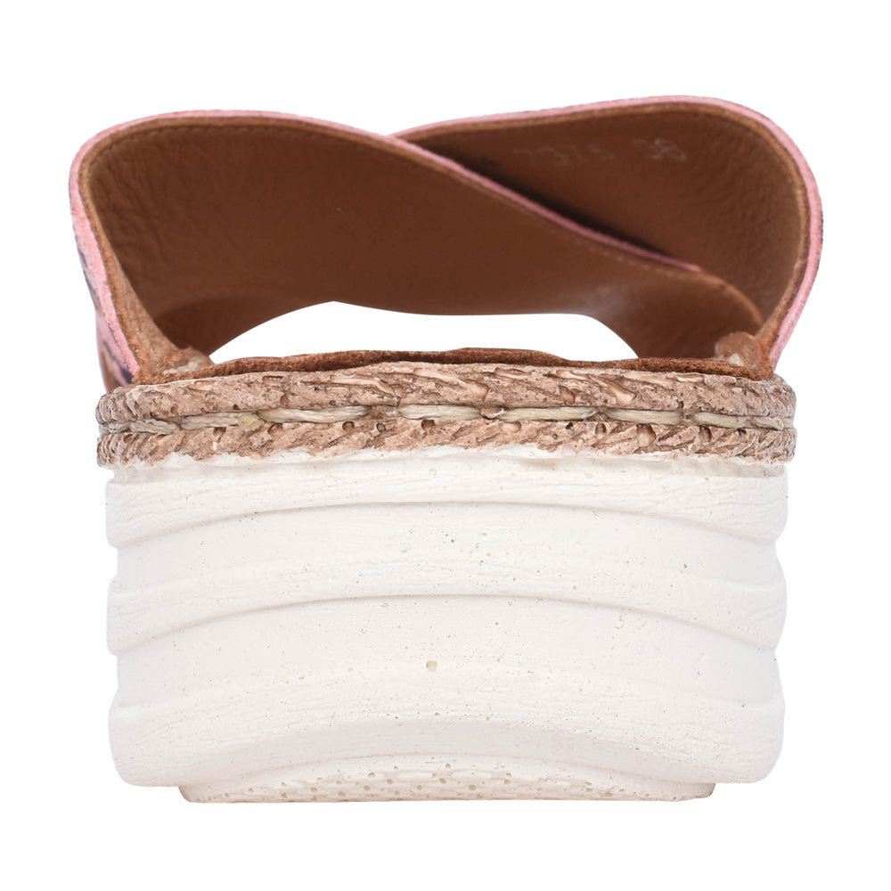 Ladies Bam Bam A7375 Mule In Pink