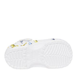 Boys 209695 Classic Dinosaur Print Clog In White Multi