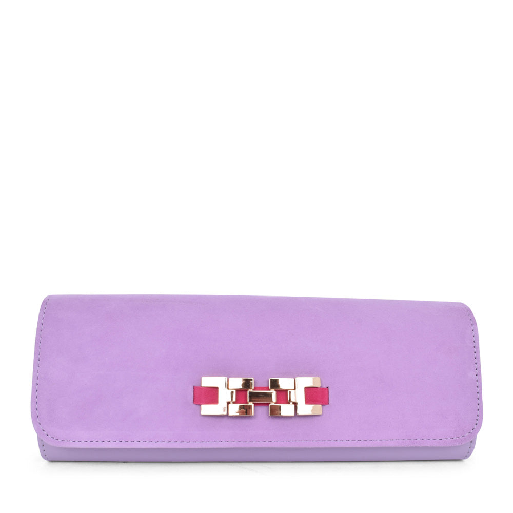 T39 Clutch Bag In Lilac