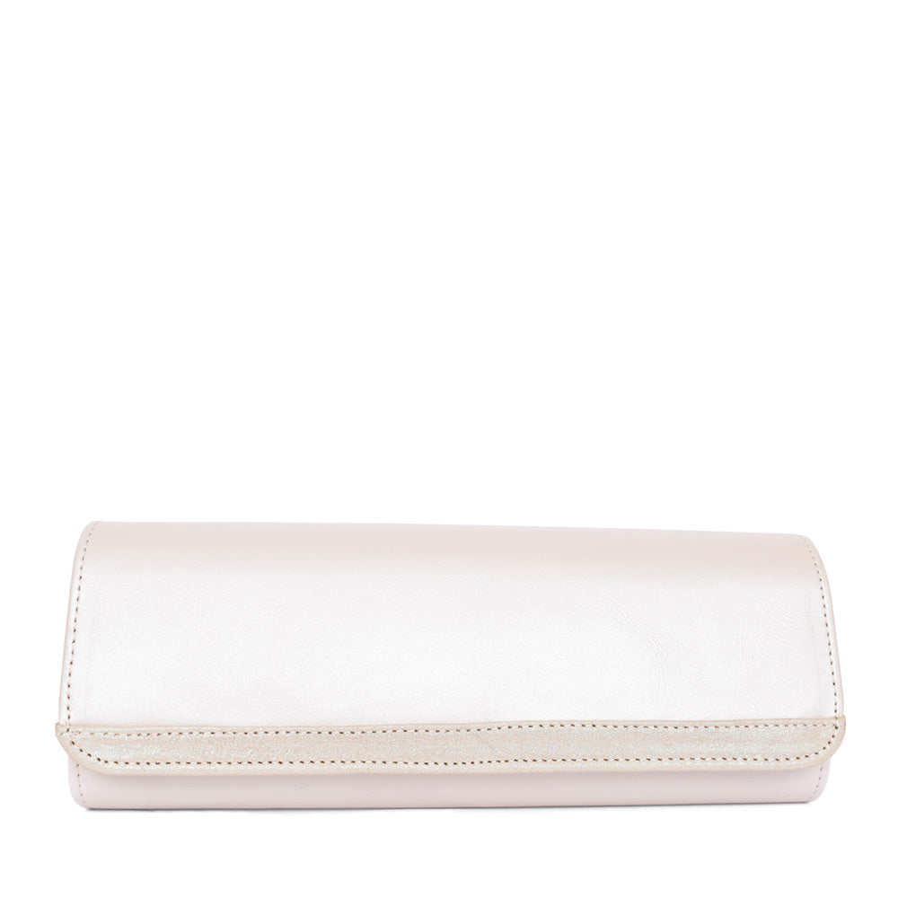 Ladies T43 Clutch Bag In Beige