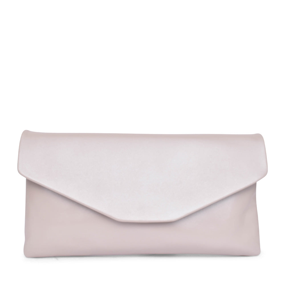 Ladies Sara Clutch Bag In Nude