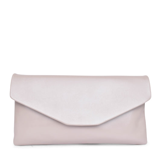 Ladies Sara Clutch Bag In Nude