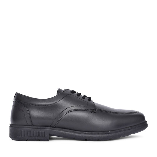 Boys Hornet Laced Shoe In Black
