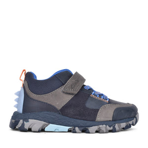 Boys Steggy2 Glow Navy Combi Boot In Kids F Fit