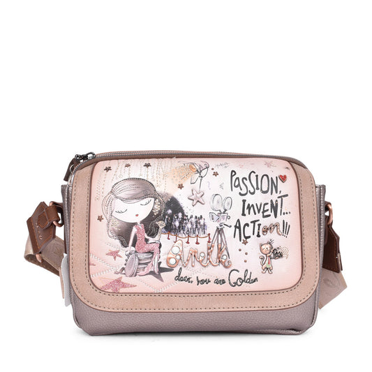 Ladies 38703 Cross Body Bag In Multi-colour