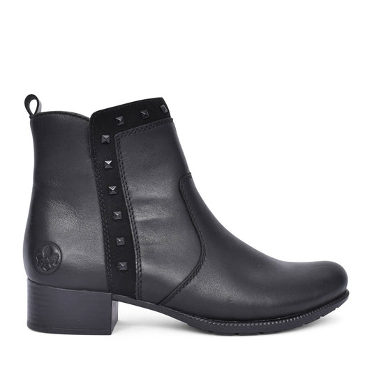 Ladies 78657 Ankle Boot In Black