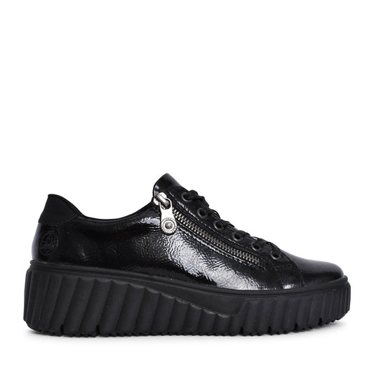 Ladies N2501 Laced Shoe In Black