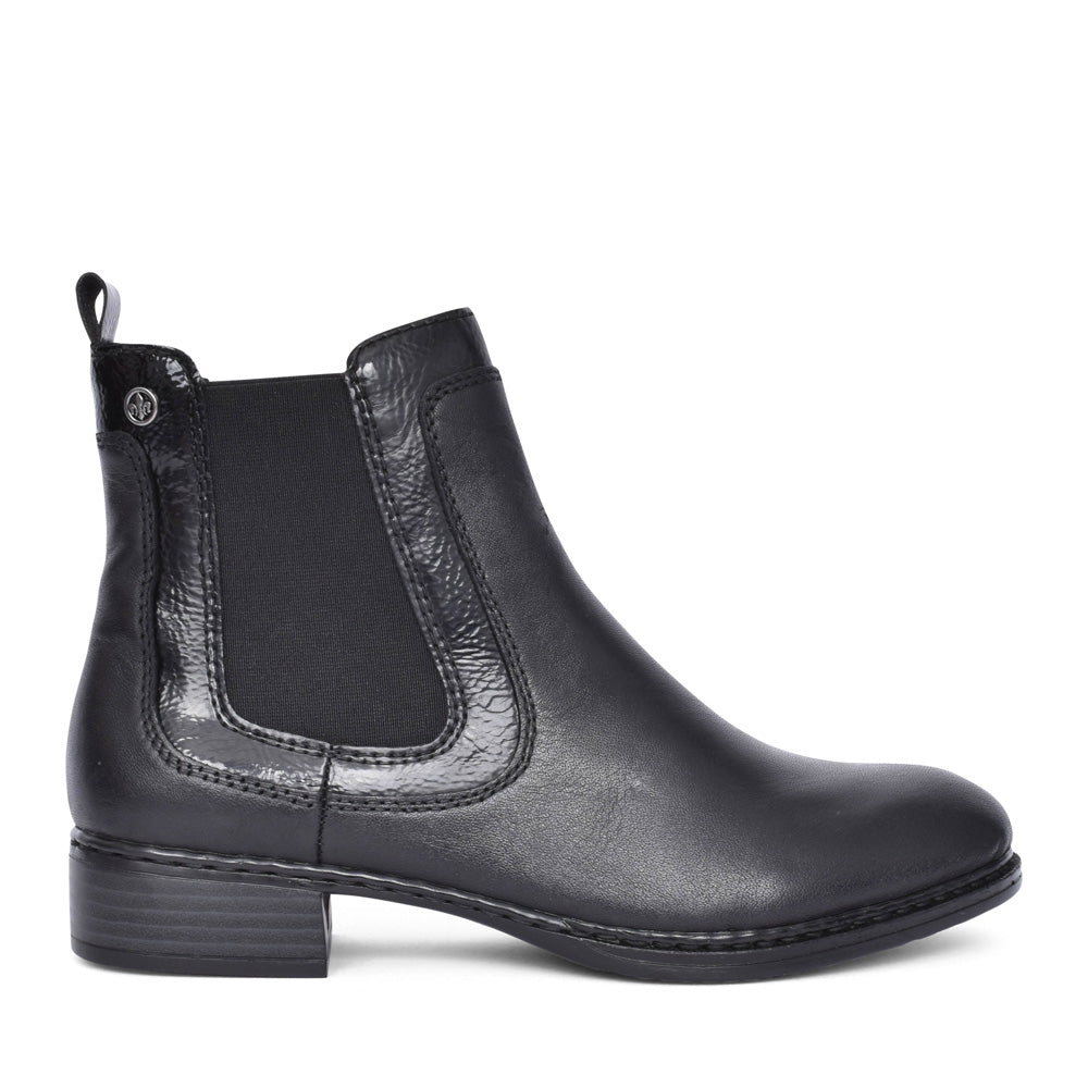 Ladies 73457 Chelsea Boot In Black