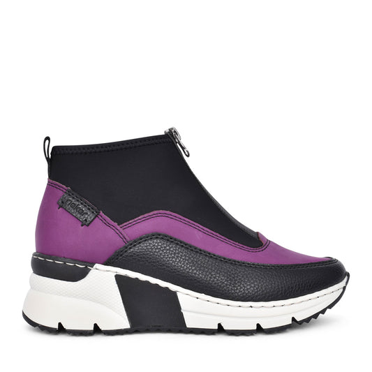 Ladies N6352 Ankle Boot In Purple