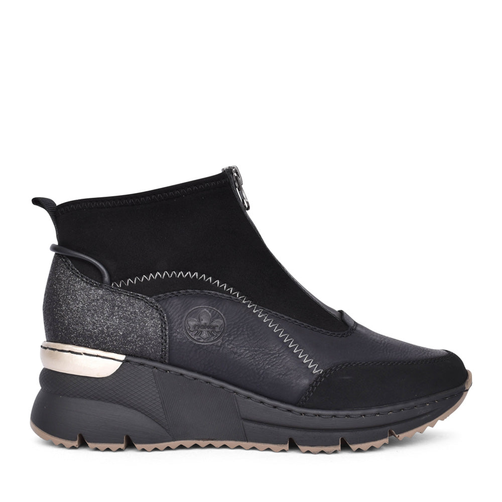 Ladies N6361 Ankle Boot In Black
