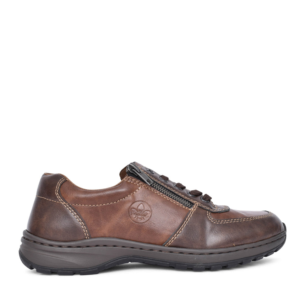 Mens 03329 Laced Shoe In Brown