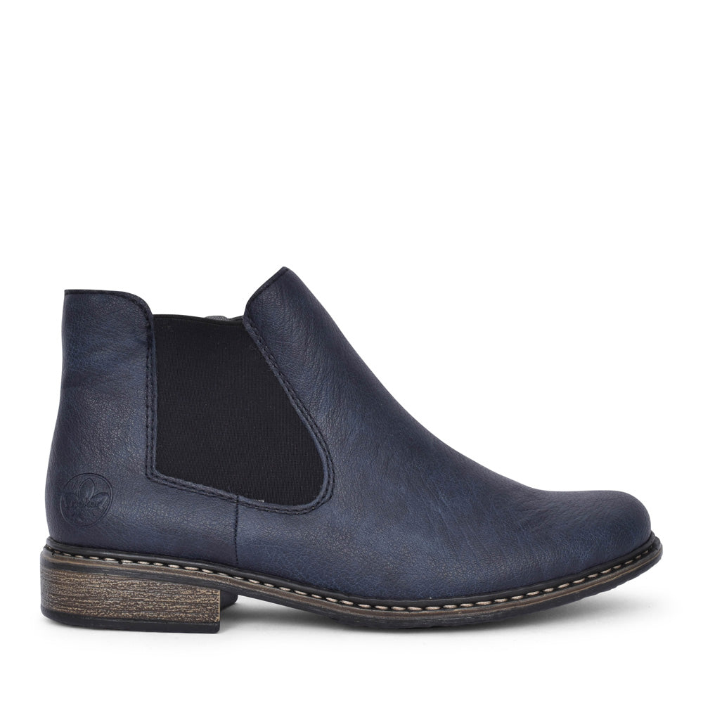 Ladies Z4994 Chelsea Ankle Boot In Navy