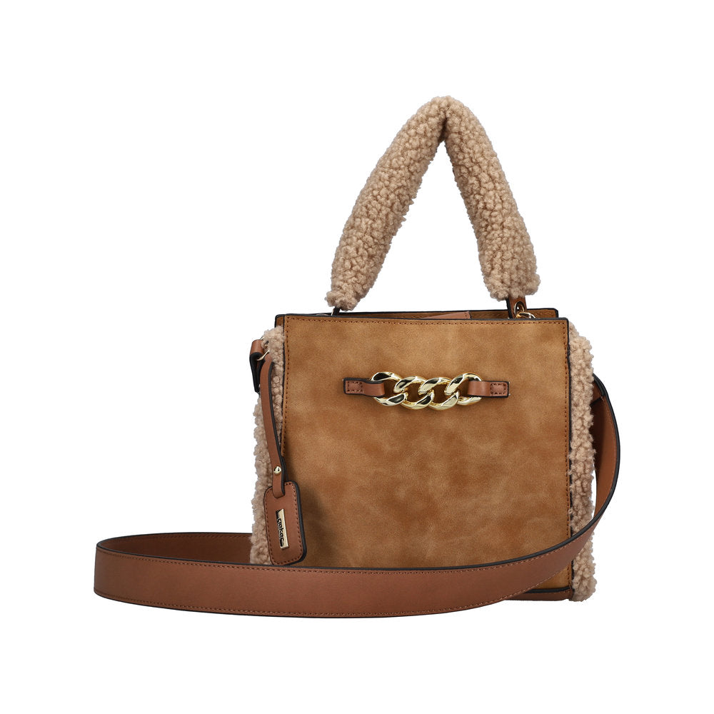 Ladies H1645 Handbag In Beige