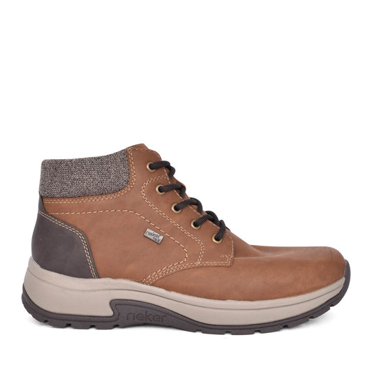 Mens 11030 Tex Laced Ankle Boot In Brown
