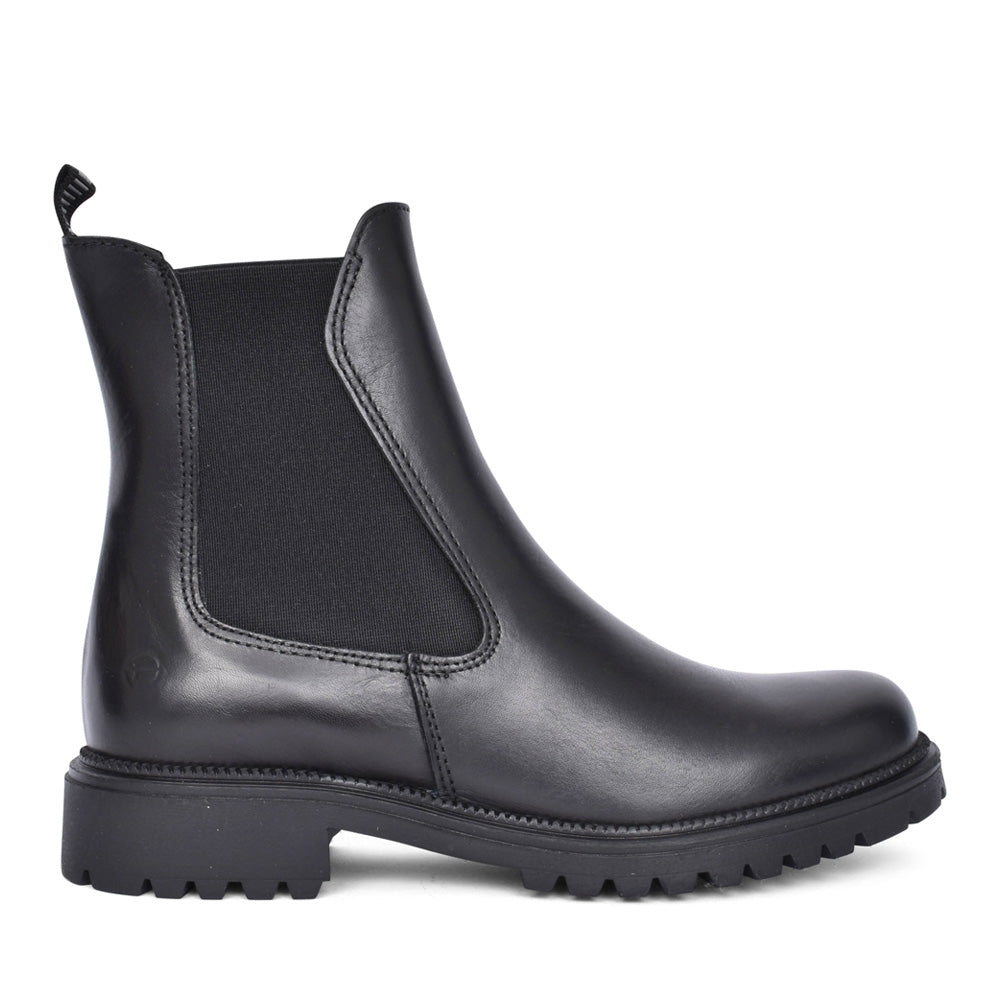 Ladies 1-25427 Chelsea Boot In Black