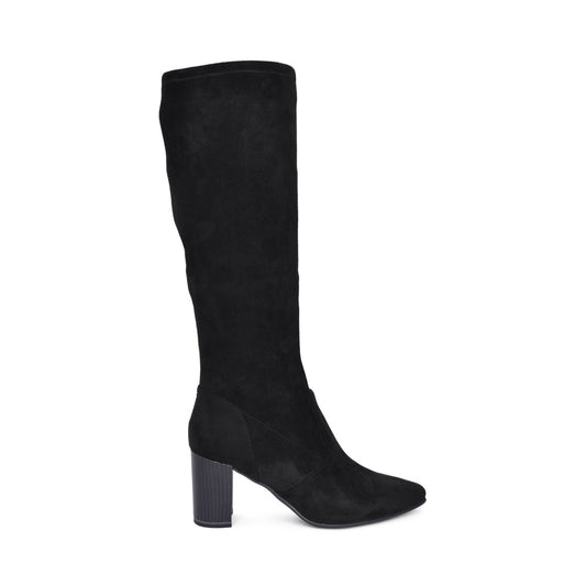 Ladies 9-25520 Long Leg Boot In Black