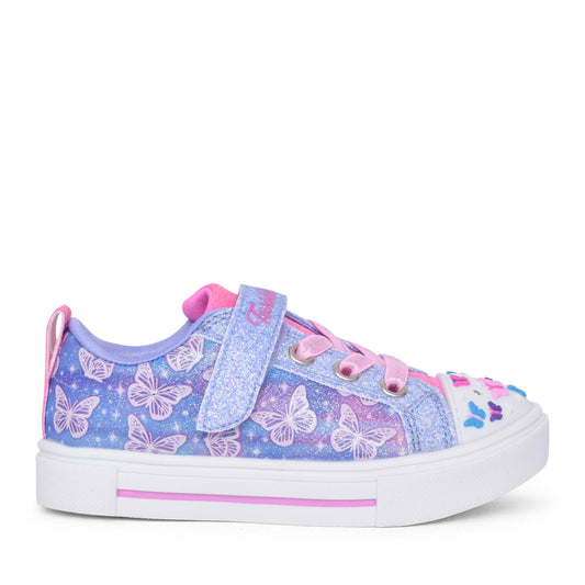 Girls 314813n Twinkle Sparks Ombre Flu Trainer In Lavender