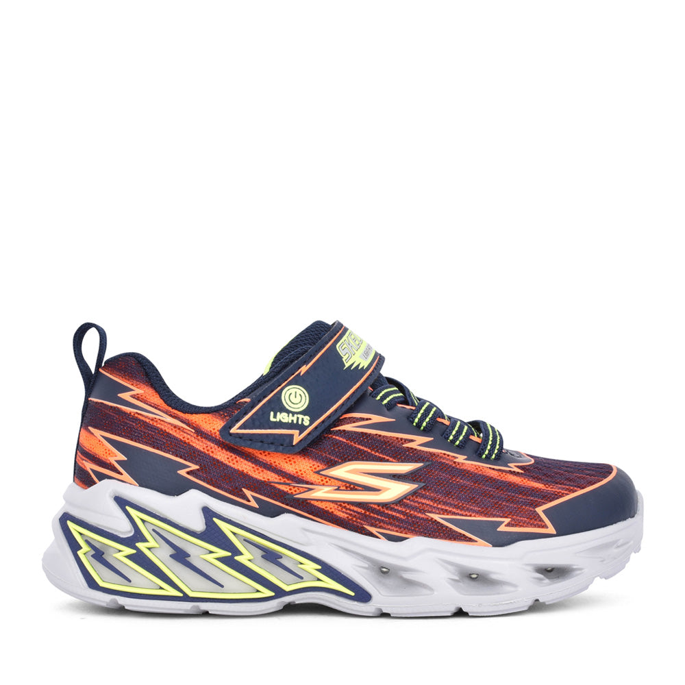 Boys 400149l Light Storm 2 Bolt Trainer In Navy