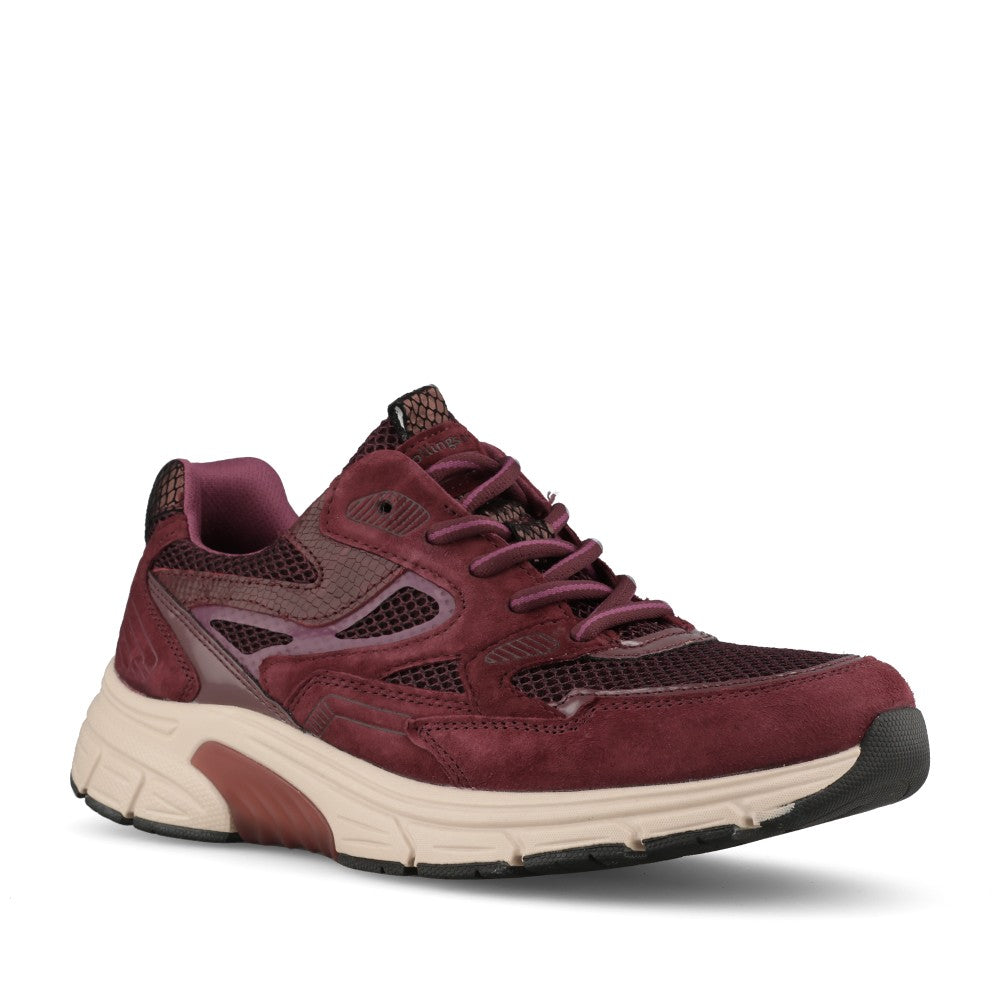 Gabor Ladies 0306.01 Posey Rollingsoft Trainer In Red Berry