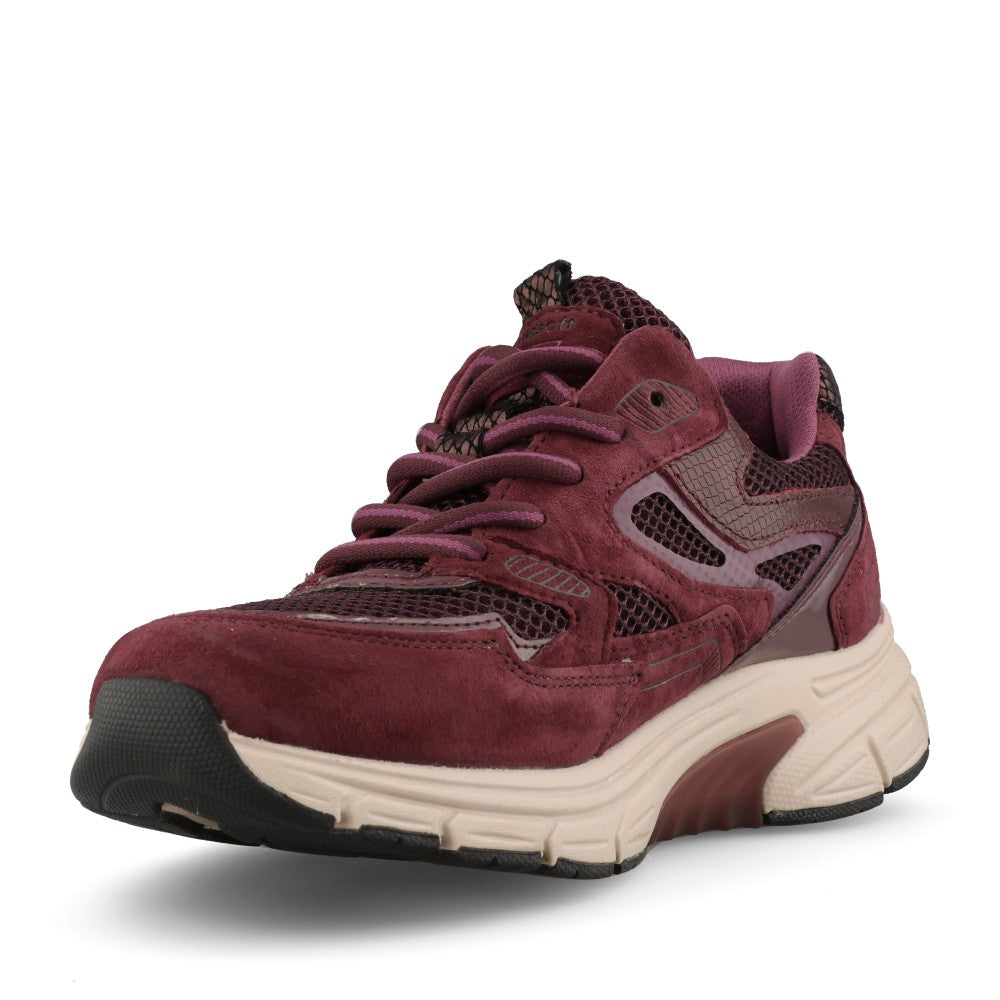 Gabor Ladies 0306.01 Posey Rollingsoft Trainer In Red Berry