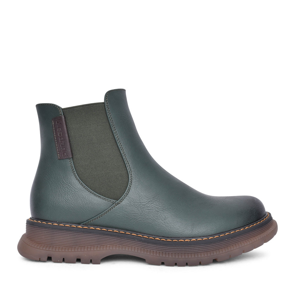 Ladies 769522 Peyton 02 Laced Ankle Boot In Green