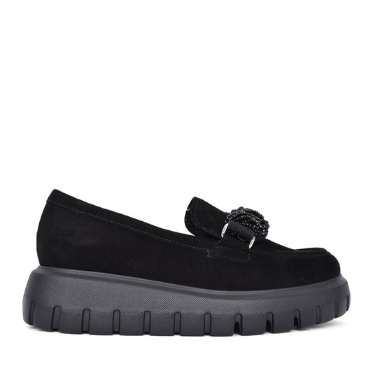 Ladies 55.301 Tissue Slip-on Shoe In Black