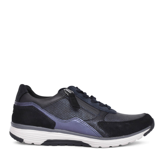 Ladies 56.977 Betsy Laced Trainer In Navy