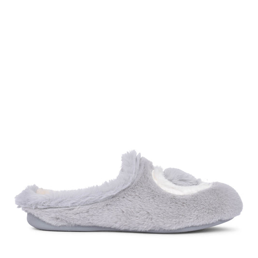 Ladies Million Kla014 Mule Slipper In Grey