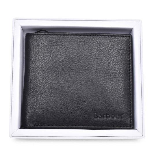 Mens Colwell Leather Billfold Wallet In Black