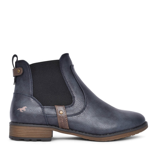 Ladies 1265522 Chelsea Ankle Boot In Navy
