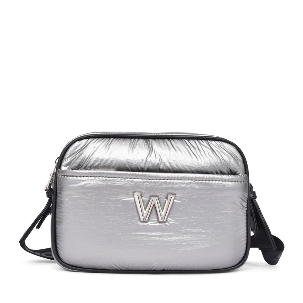 Ladies Wb-52002 Cross Body Bag In Platino