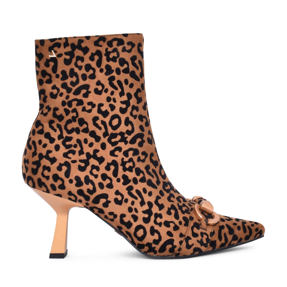 Ladies Kissing You Ankle Boot In Animal