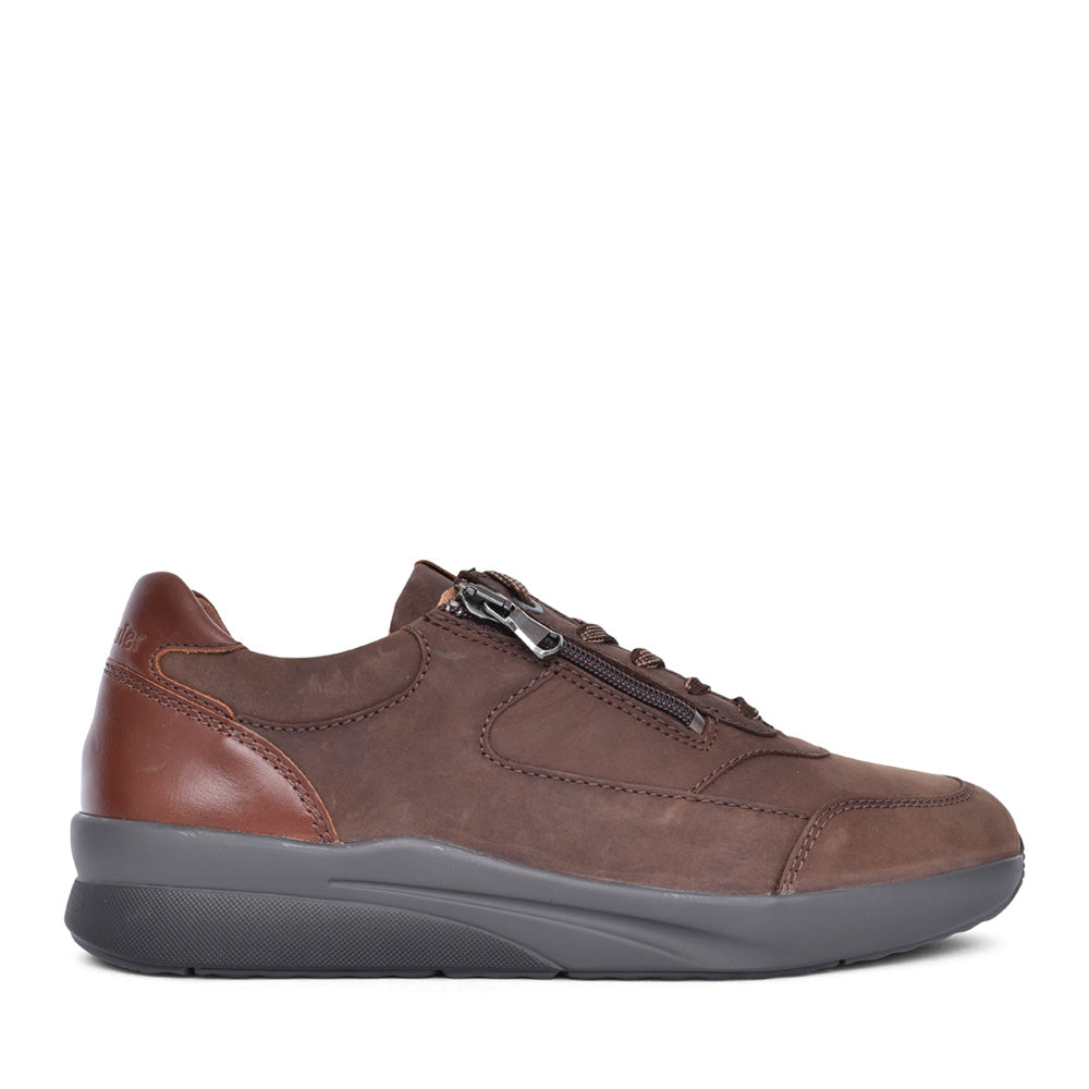 Mens 654001 K-fabian Laced Trainer In Cognac