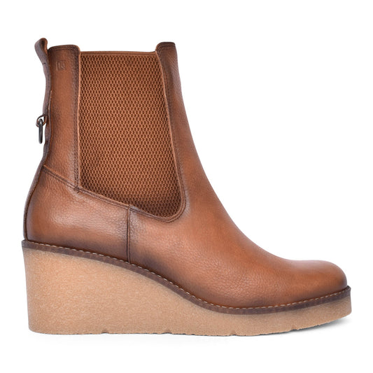 Ladies D9191 Califc Ankle Boot In Tan
