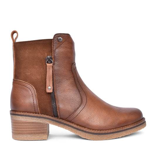 Ladies D8683 Lucero Ankle Boot In Tan