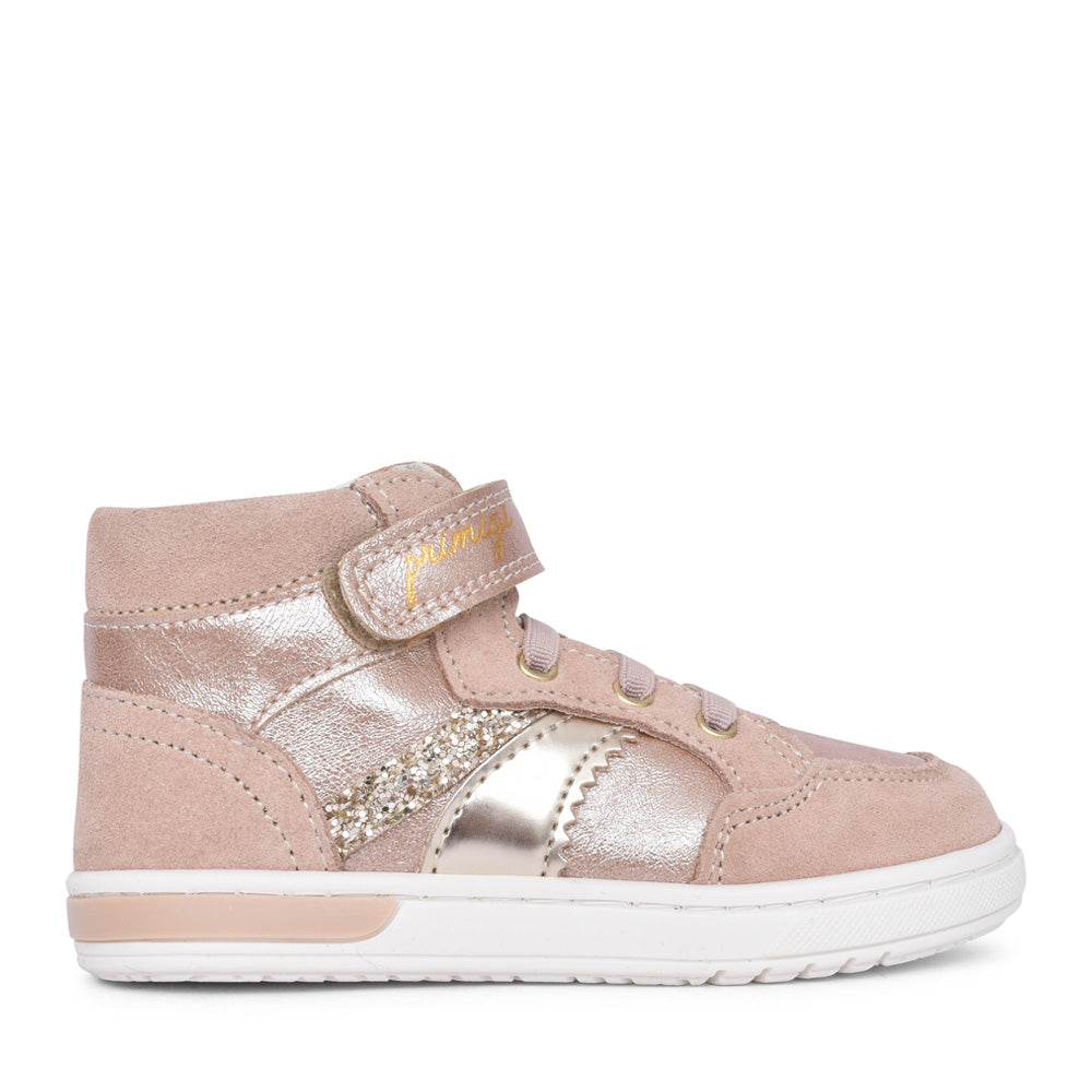 Girls 6904711 Velcro Ankle Boot In Pink